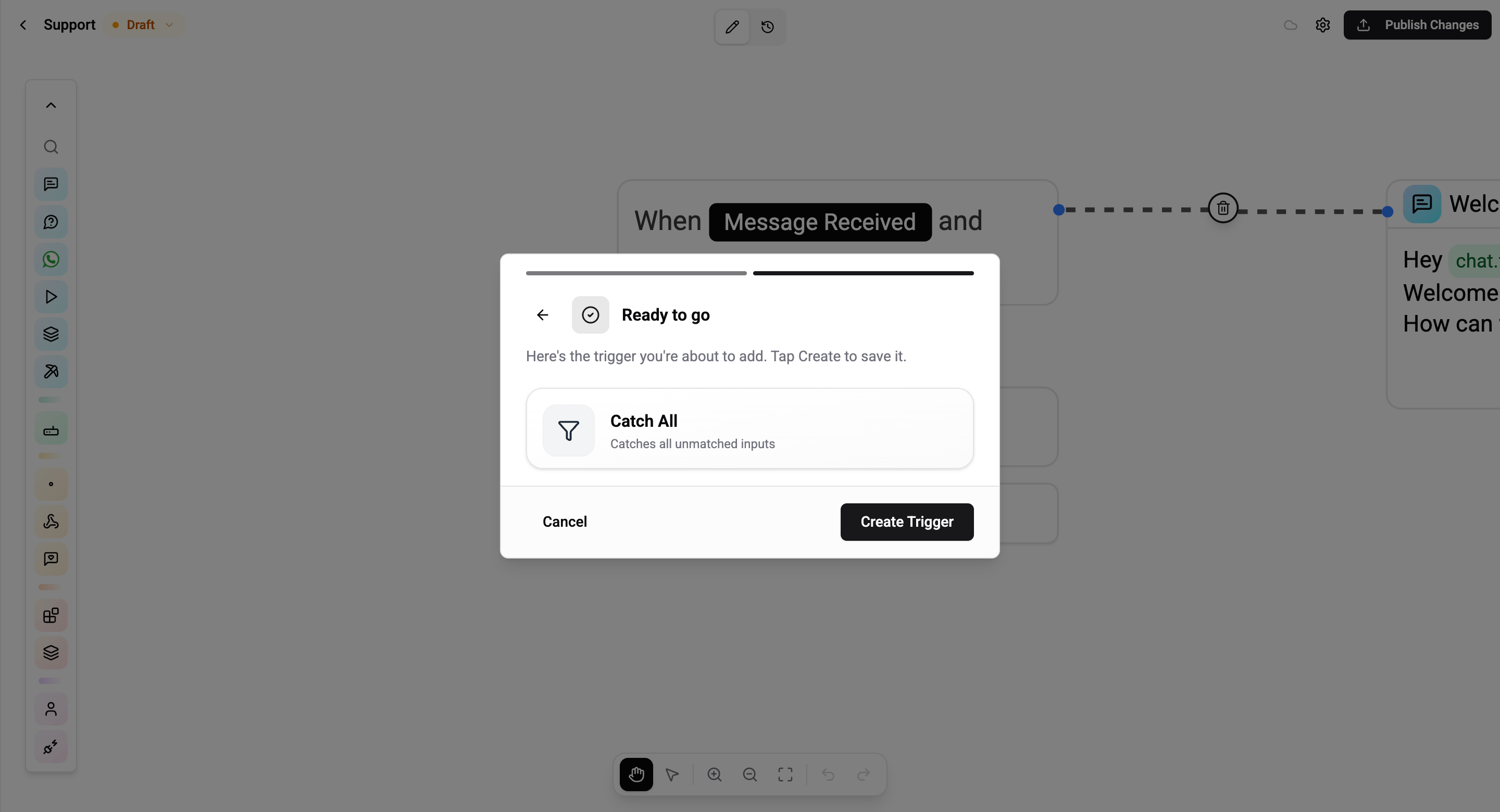 Catch All review step