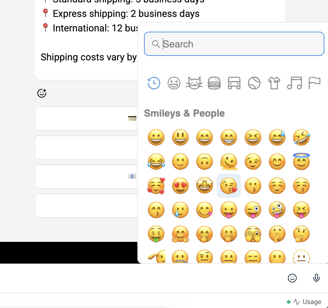 Emoji picker
