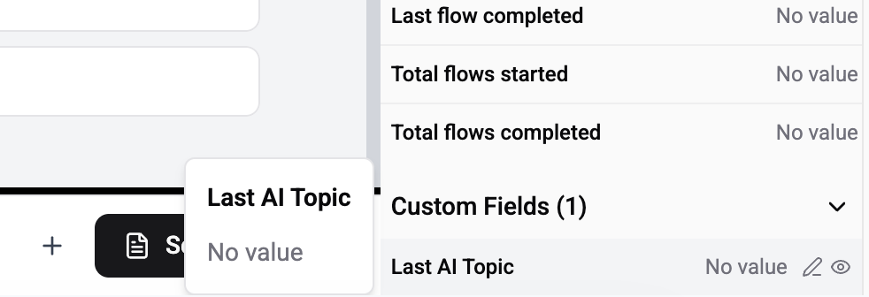Custom fields in profile