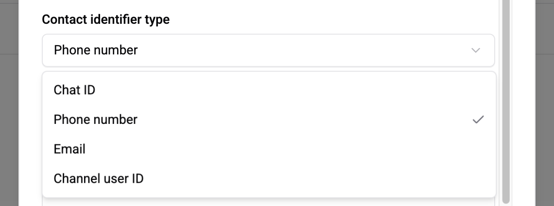 Contact resolution settings